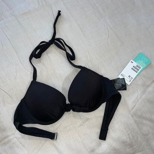 H&M Black push-up bra bikini top *NEW*